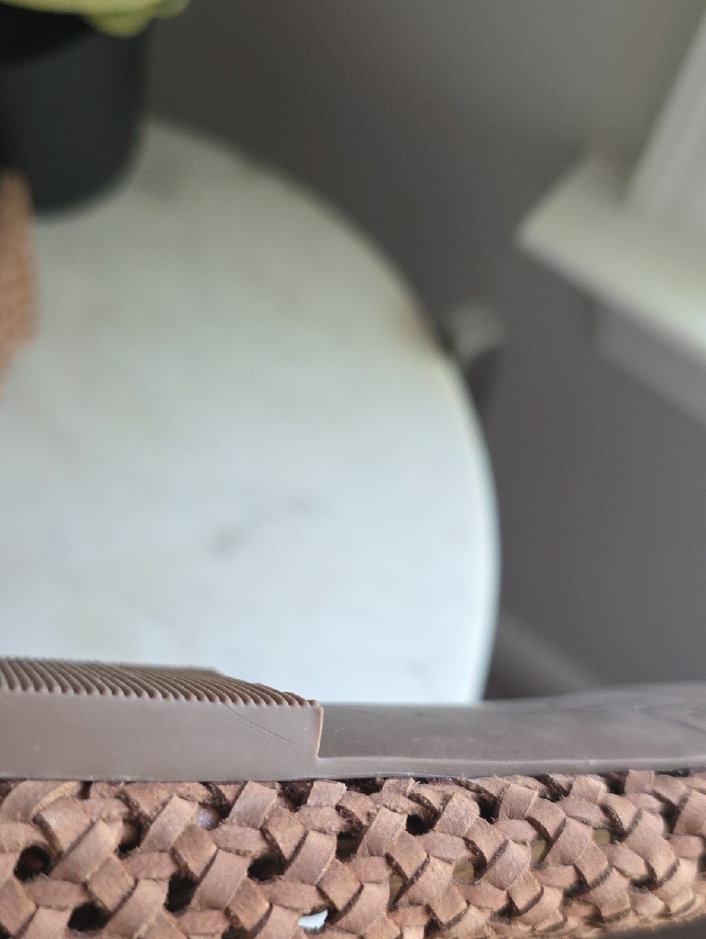 Joie Brown Woven Loafers - Picture 7 of 7